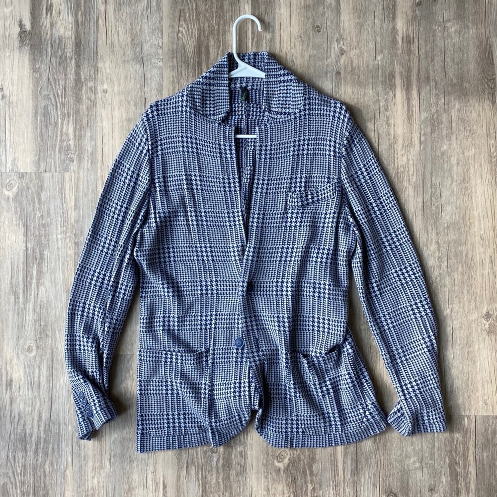 United Colors of Benetton Houndstooth Cardigan